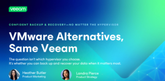 VMware Alternatives, Same Veeam: Confident Backup & Recovery, No Matter the Hypervisor
